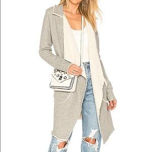Sen Robby Cardigan in heather grey from Revolve